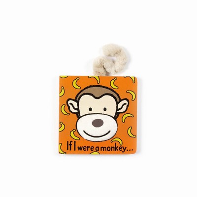 Jellycat If I Were A Monkey Board Books Australia | 651729HCD